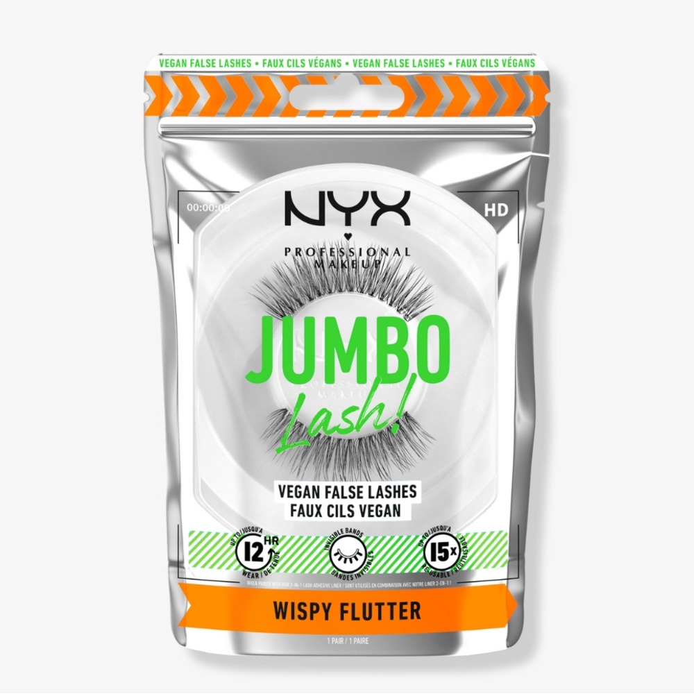 NYX JUMBO LASH WISPY FLUTTER FALSE LASHES